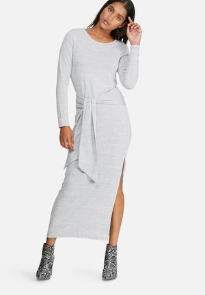 Sachi tie maxi dress