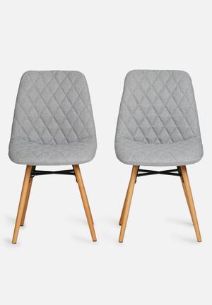 Lif dining chair set of 2