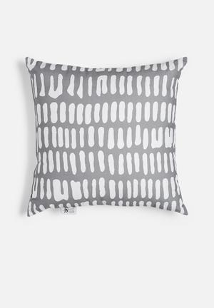 Smog printed cushion