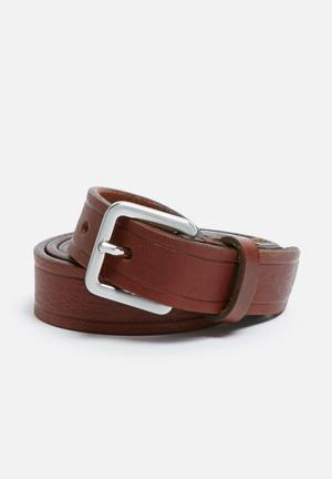 Poul leather belt