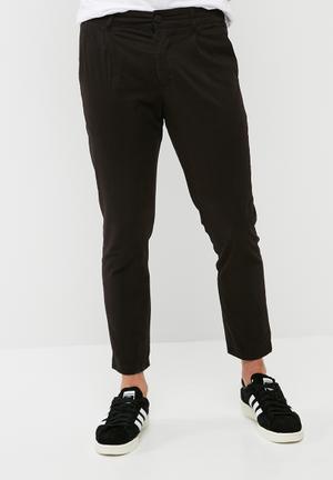 Hale cropped twill trouser