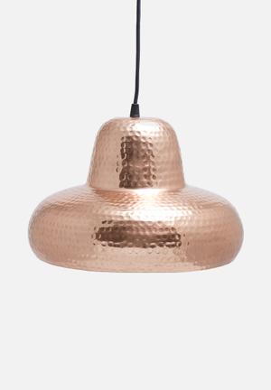 Parth copper pendant 