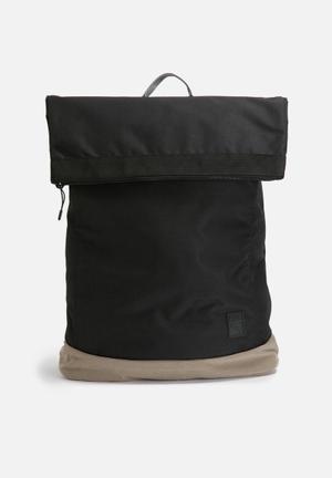 Suede backpack