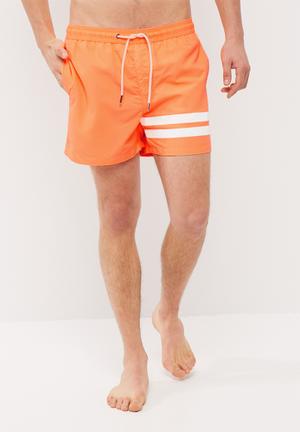 Sunset stripe swimshort