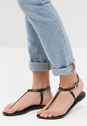 T-Bar leather sandal
