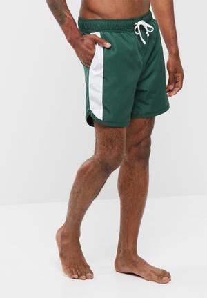 Colour block swimshort