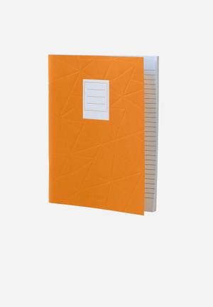 Lined jotter notebook large