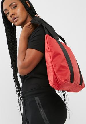 Colour block sport soft tote
