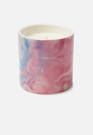 Ceramic jar candle