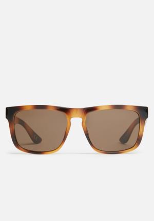 Squared off sunglasses - brown
