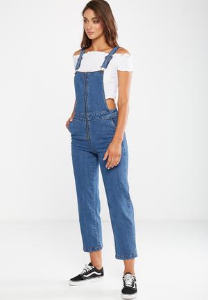 Cropped dungaree