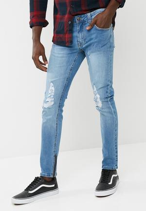 Warp skinny jeans