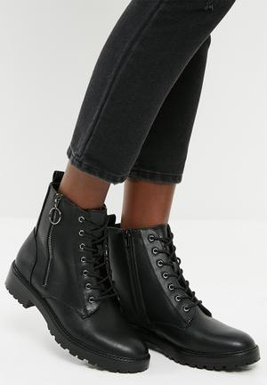 Bad lace up bootie