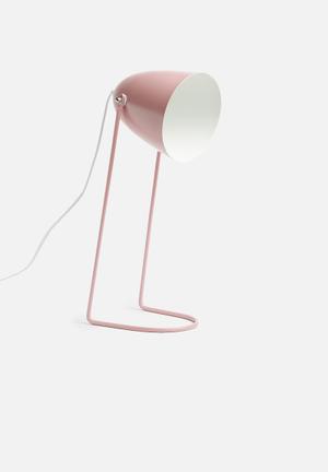 Ava desk lamp - pink