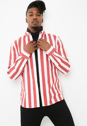 Bold long sleeve stripe shirt