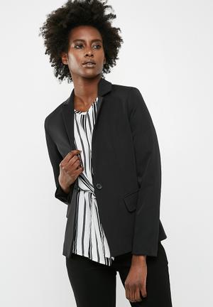 Classic suit blazer - black