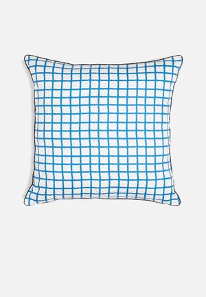 Electric cushion cover - blue