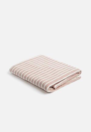 Laguna towel - salmon rust