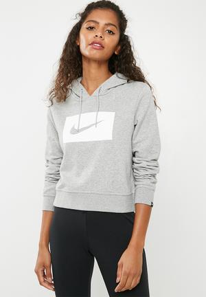 Swoosh hoodie - grey 