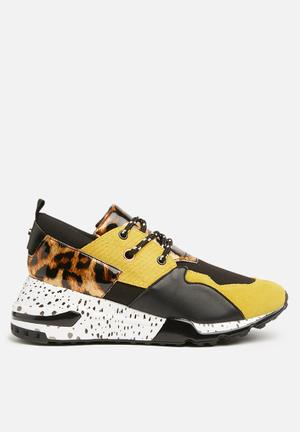 Cliff sneaker - yellow multi