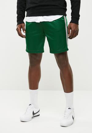 Tricot side taped short - green