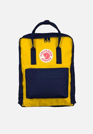 Kanken Classic - yellow & navy