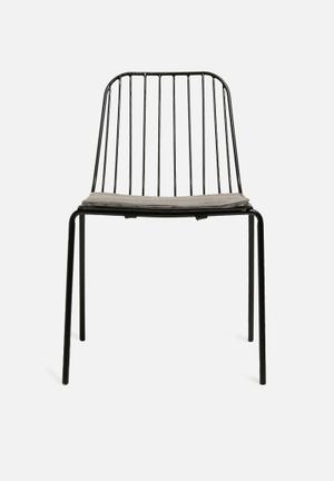 Vega chair - black