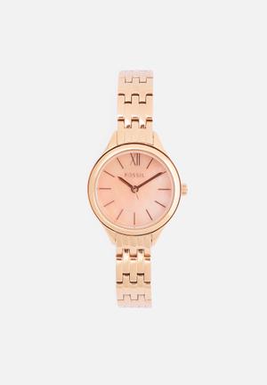 Fossil suitor mini women - rose gold stainless steel