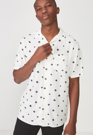 91 short sleeve shirt - white 