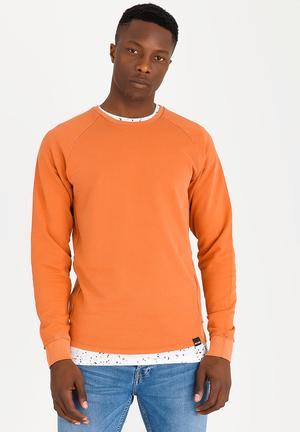 Kiran Crew Neck Sweatshirt Rust