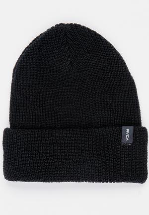 Towne Acrylic Fold Beanie Black