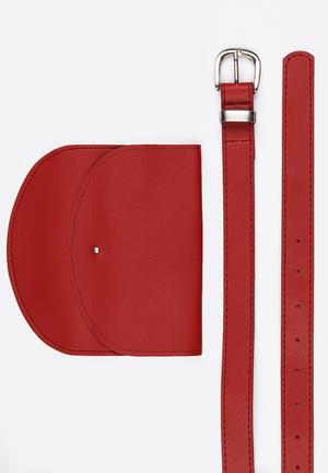 Belt Bag Red
