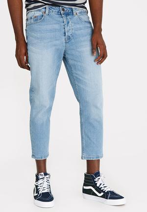 Beam cropped jeans