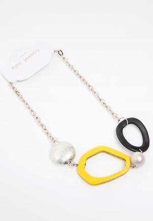 Statement Necklace Yellow