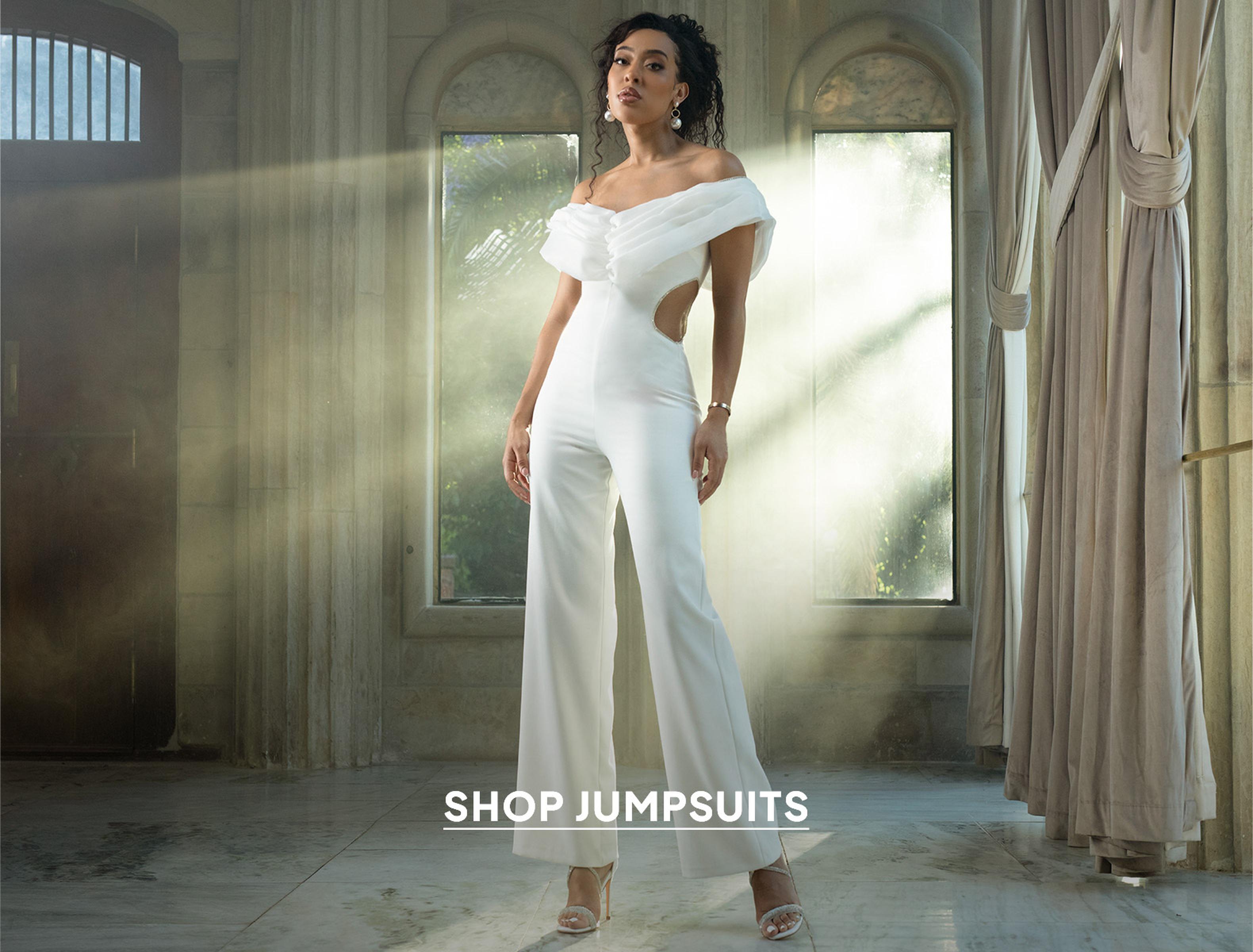 WHITE JUMPSUIT