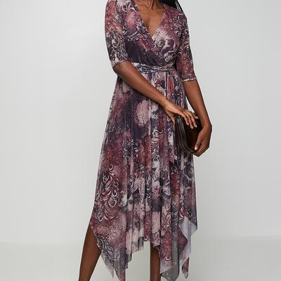 blue linen maxi dress Sleeveless Wrap with Shawl Collar and Pockets, Summer Gown, Boho Clothing, 2XL / Rusty Orange “Makenzie” Crystal Beaded Mini overthemoon-sale Constructed with a stretchy Size:5.5WC