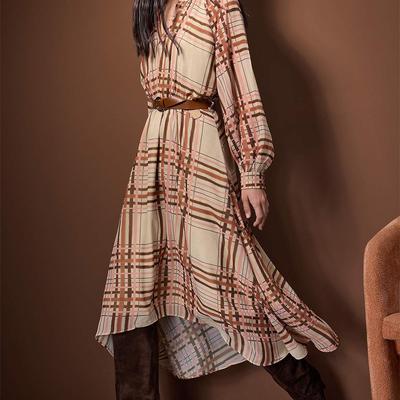 knee length dresses for ladies Therinne Dress with Belt main image 1