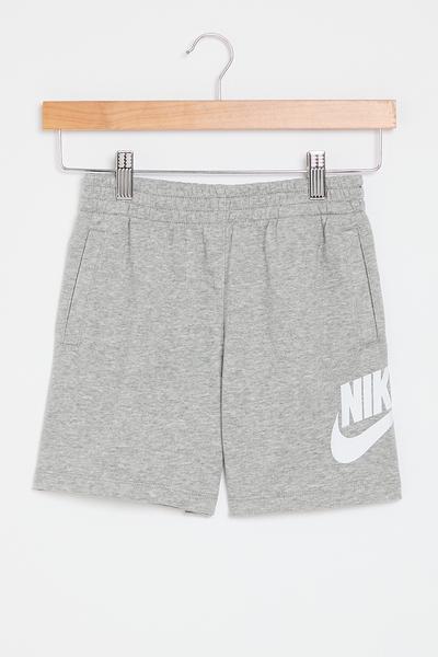 nike french terry shorts grey