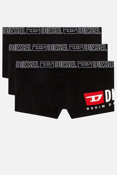 Umbx-damien three pack boxers - black