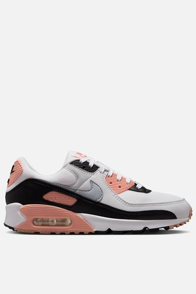nike air max 90 white pink orange