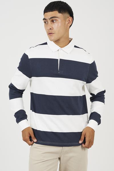 UNION RUGBY RACKET STRIPE NAVY BLAZER ST