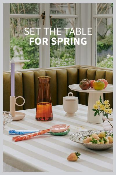 SET THE TABLE FOR SPRING