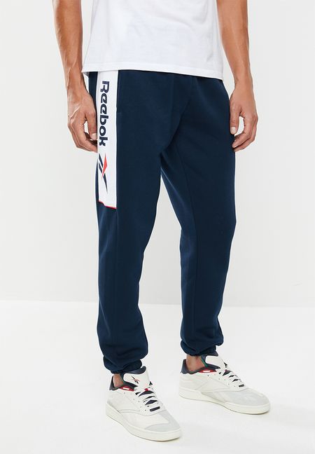 reebok classic sweatpants mens red