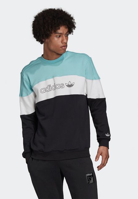 adidas originals street 90 run crew sweatshirt