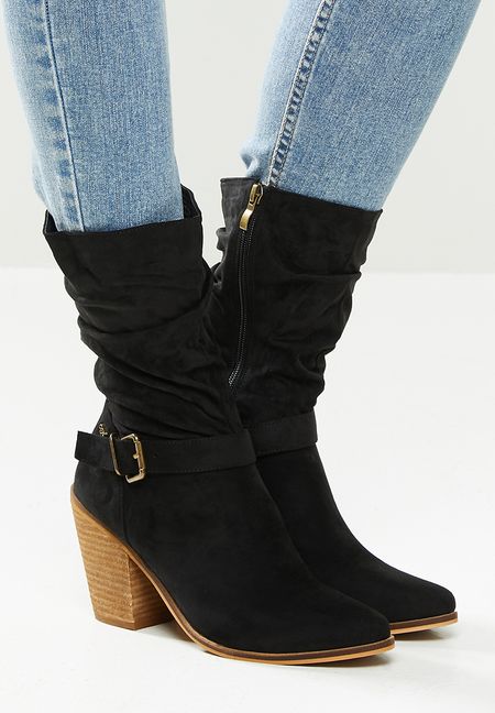 roca strap & buckle ankle bootie