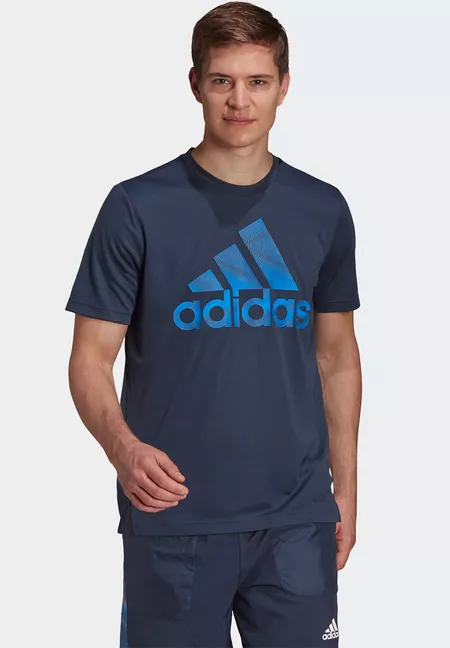 adidas t shirt blue and yellow