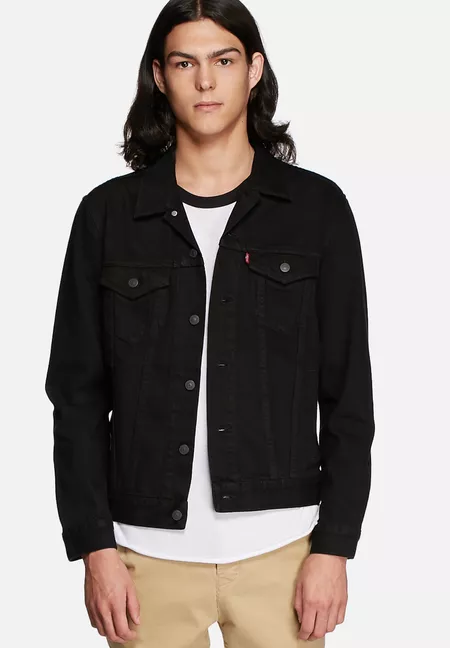berkman denim trucker jacket