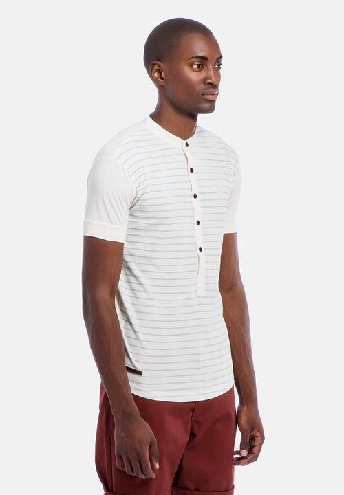 S.P.C.C - Tony Henley Neck Tee – Marshmellow
