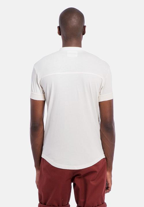 S.P.C.C - Tony Henley Neck Tee – Marshmellow