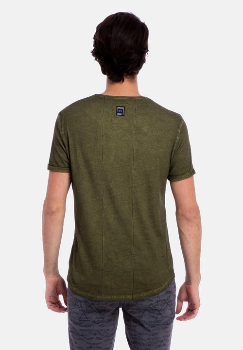 Apologies Aside - AA+ Logo Tee – Olive Green